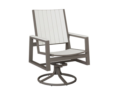 Vida Poly Swivel Rocker Dining Chair