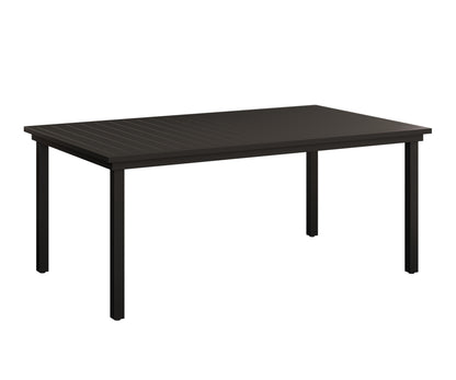 Vida 44" x 73" Aluminum Dining Table