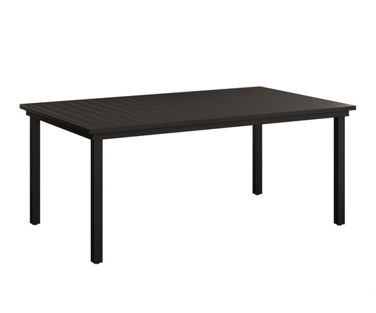 Vida 44" x 73" Aluminum Dining Table
