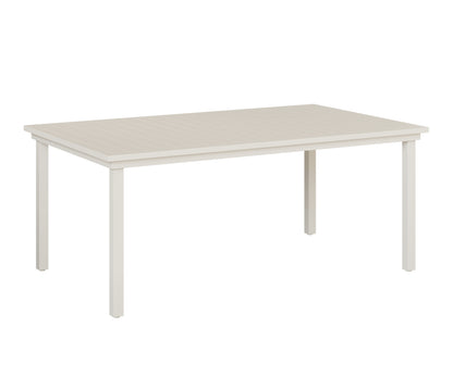 Vida 44" x 73" Aluminum Dining Table
