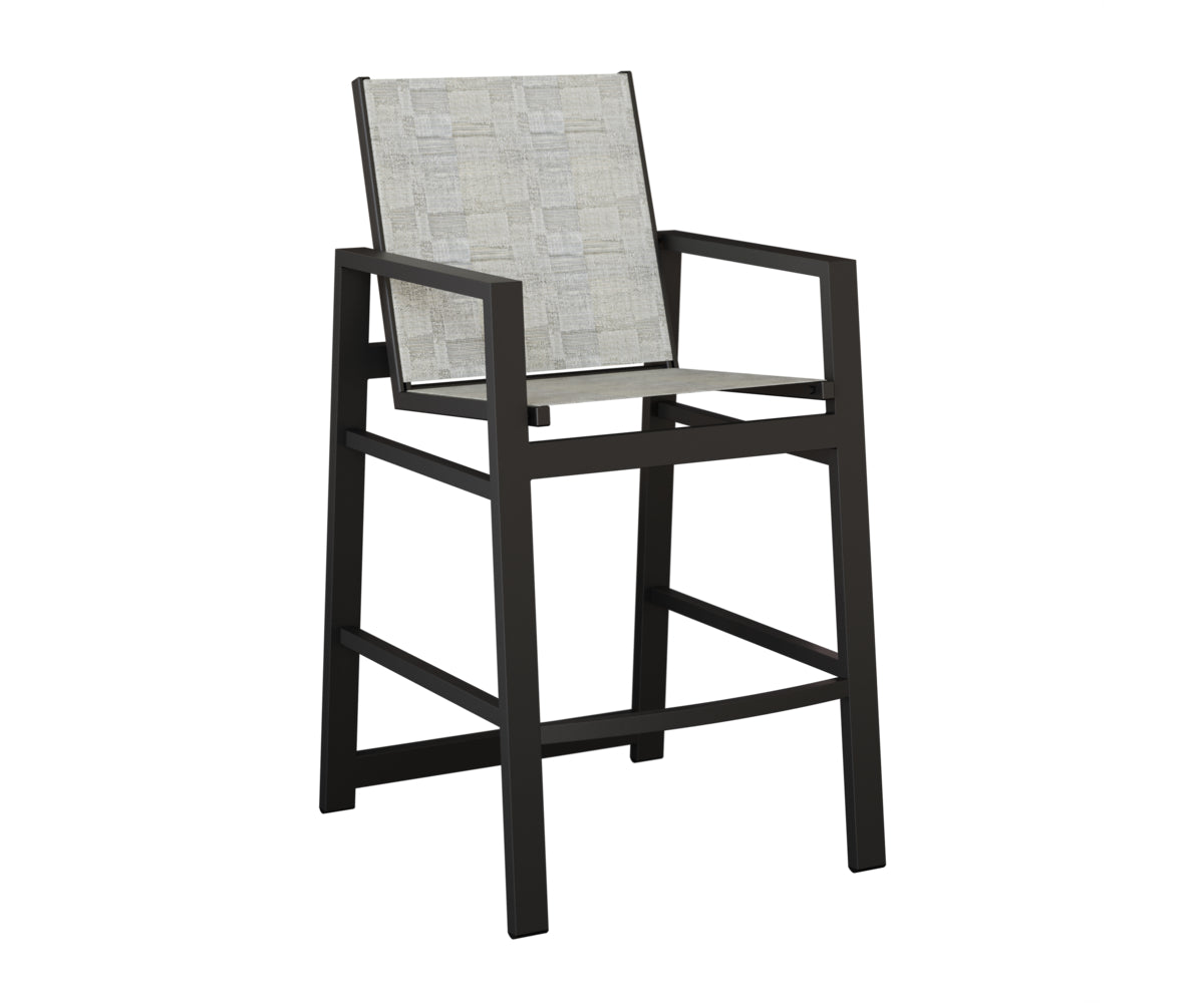 Vida Padded Sling Bar Chair