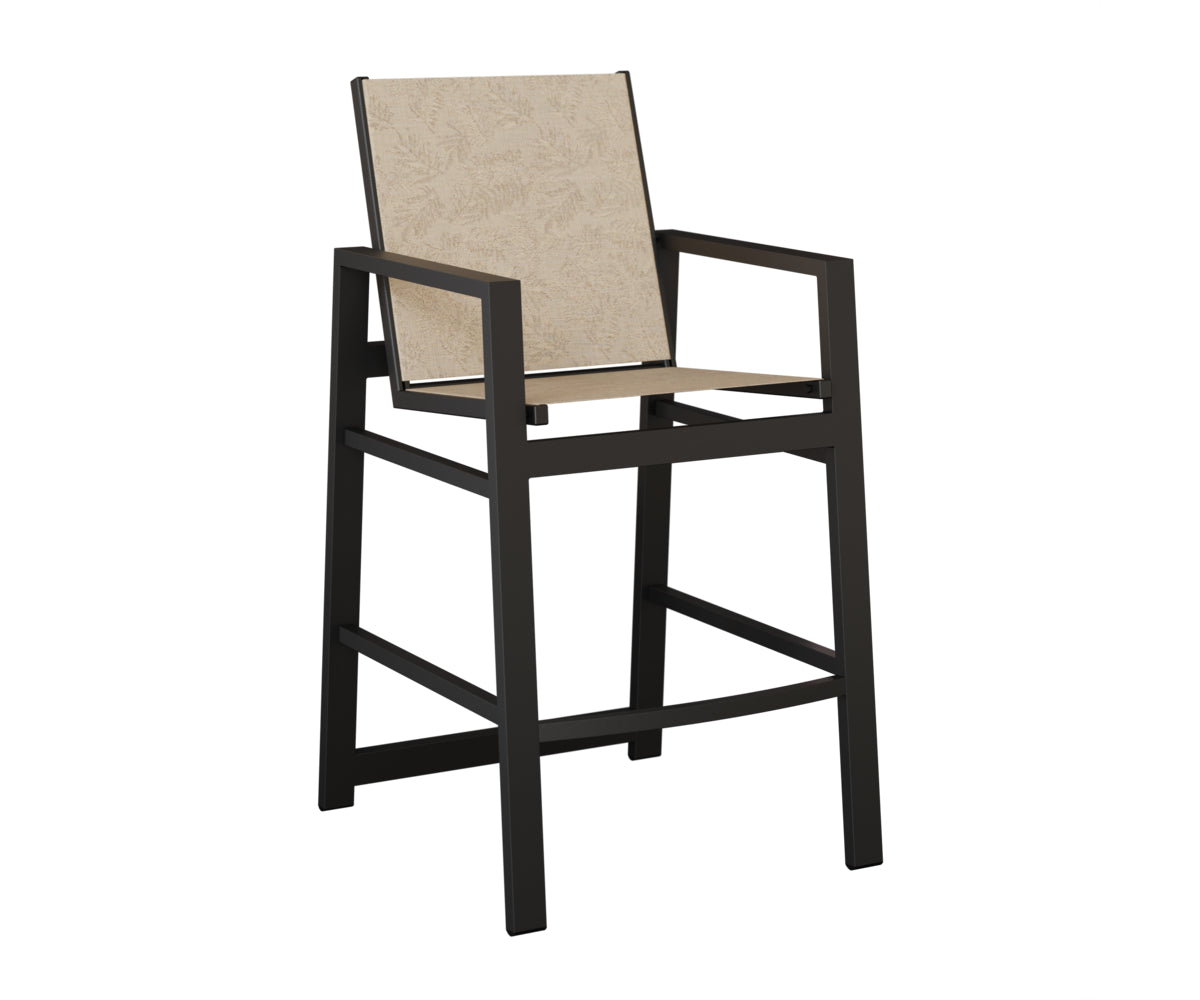Vida Padded Sling Bar Chair