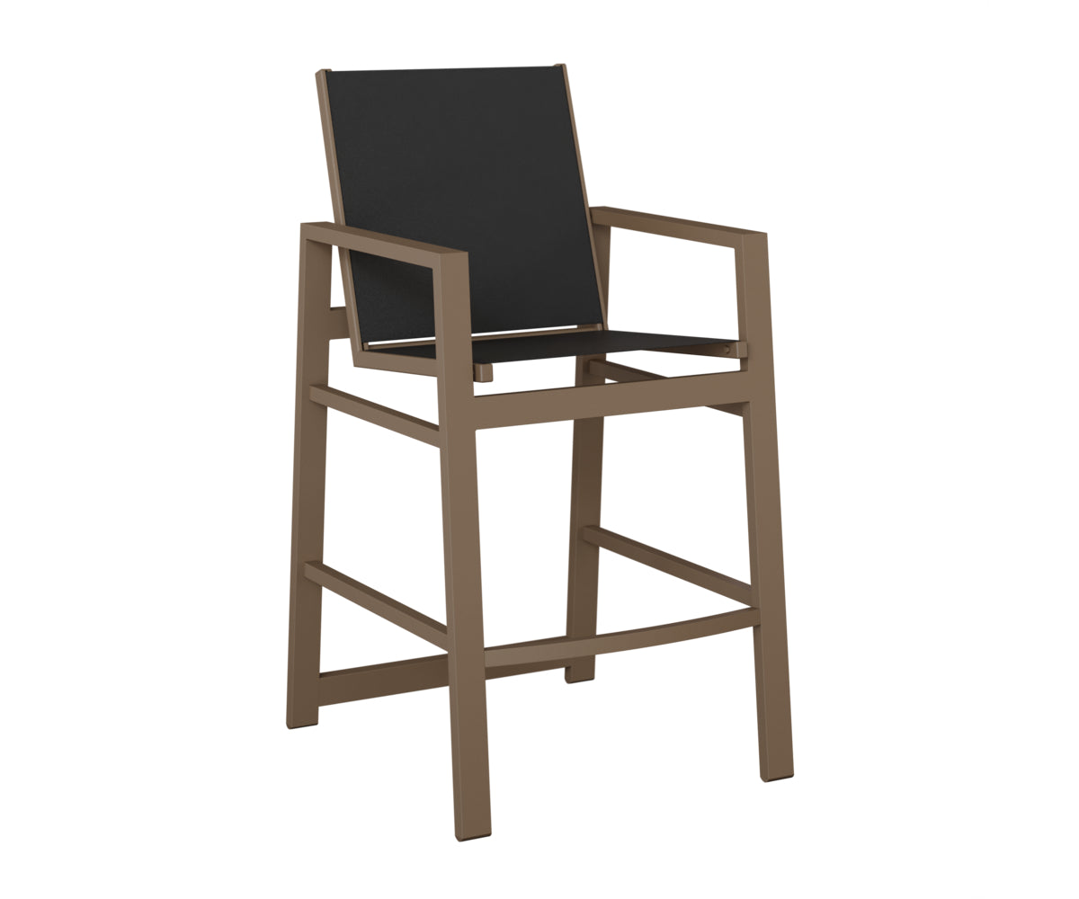 Vida Padded Sling Bar Chair