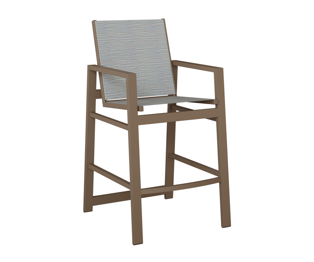 Vida Padded Sling Bar Chair