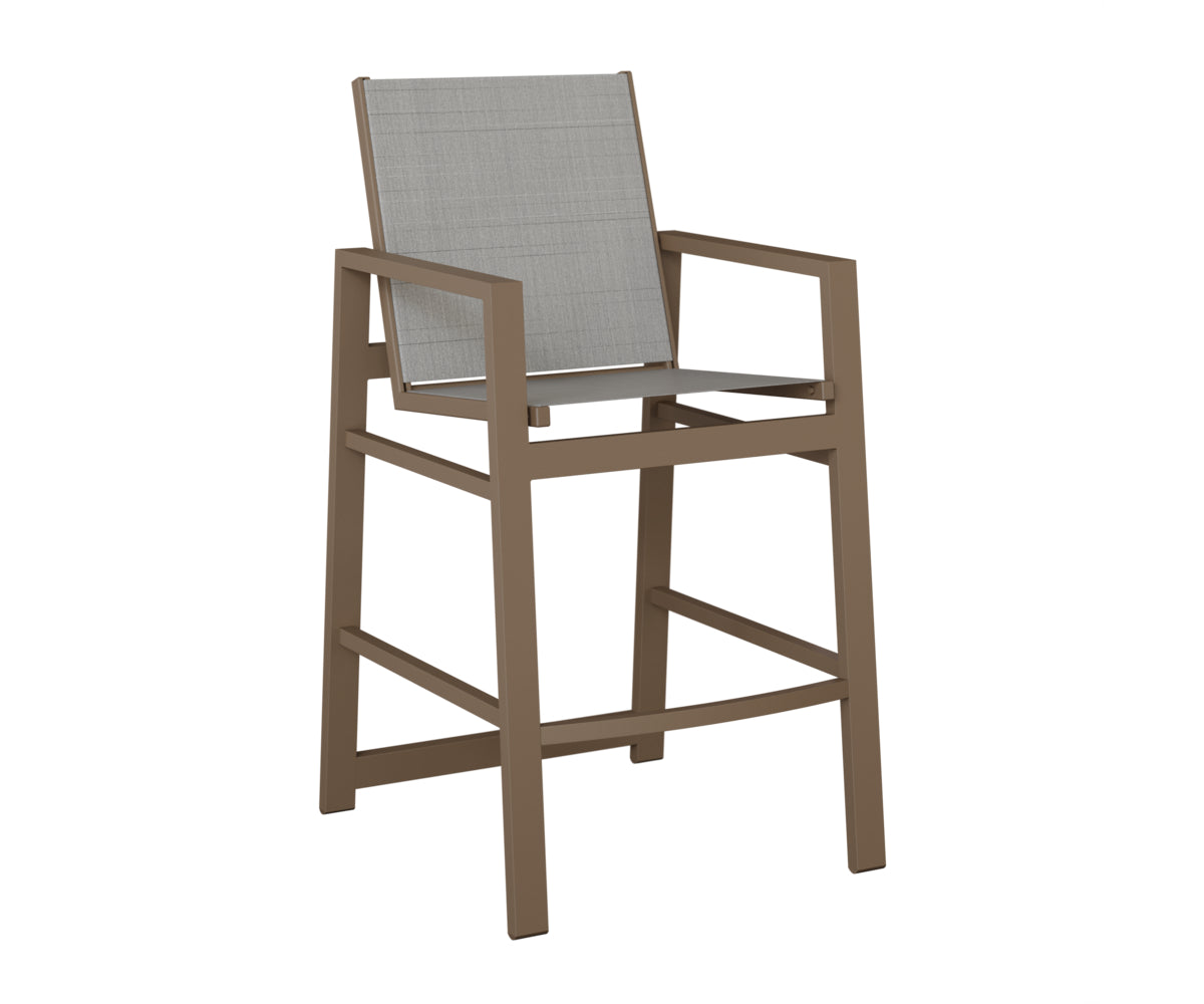 Vida Padded Sling Bar Chair
