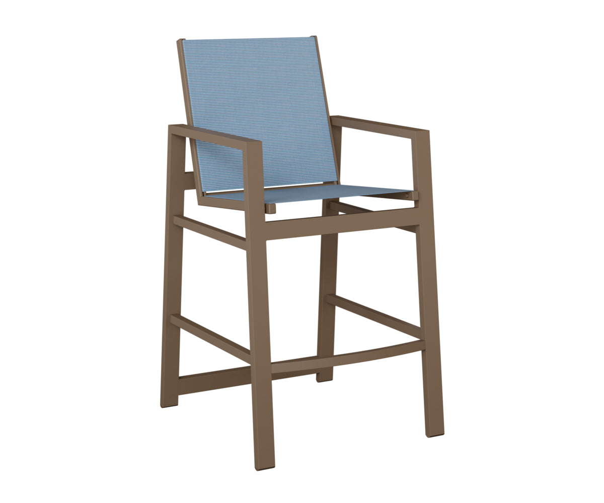 Vida Padded Sling Bar Chair