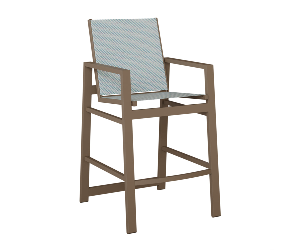 Vida Padded Sling Bar Chair