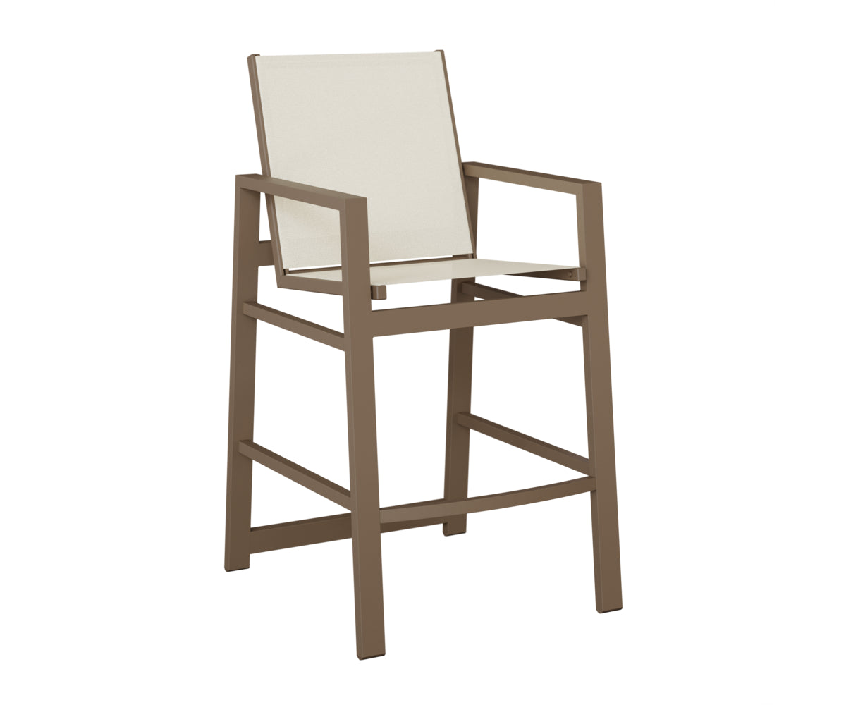 Vida Padded Sling Bar Chair