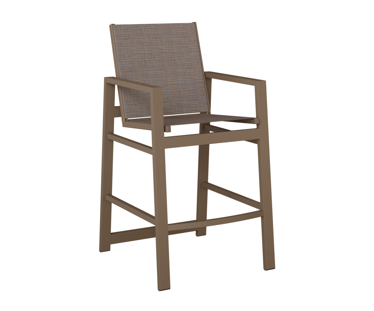 Vida Padded Sling Bar Chair