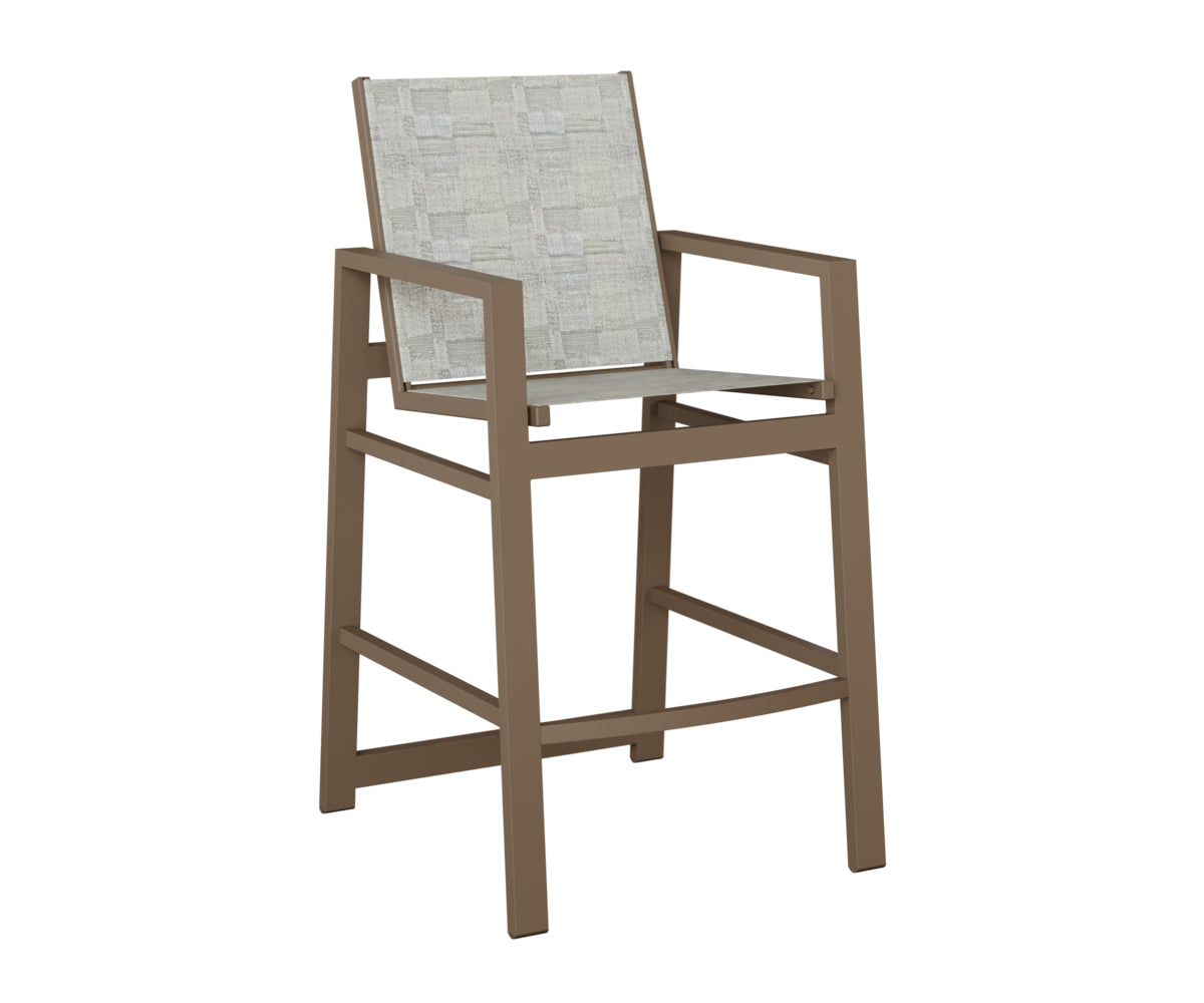 Vida Padded Sling Bar Chair