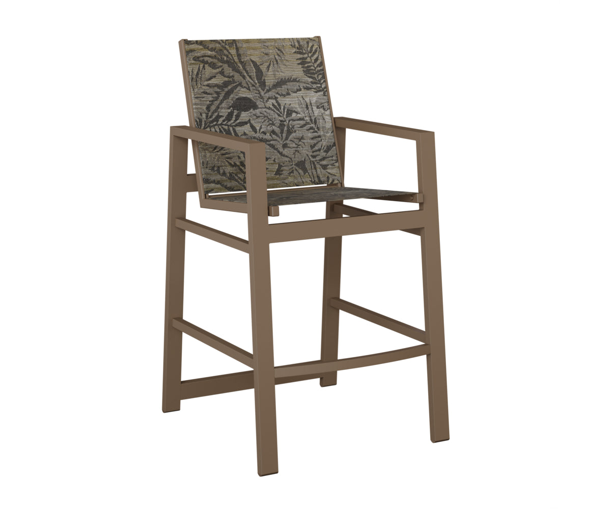 Vida Padded Sling Bar Chair
