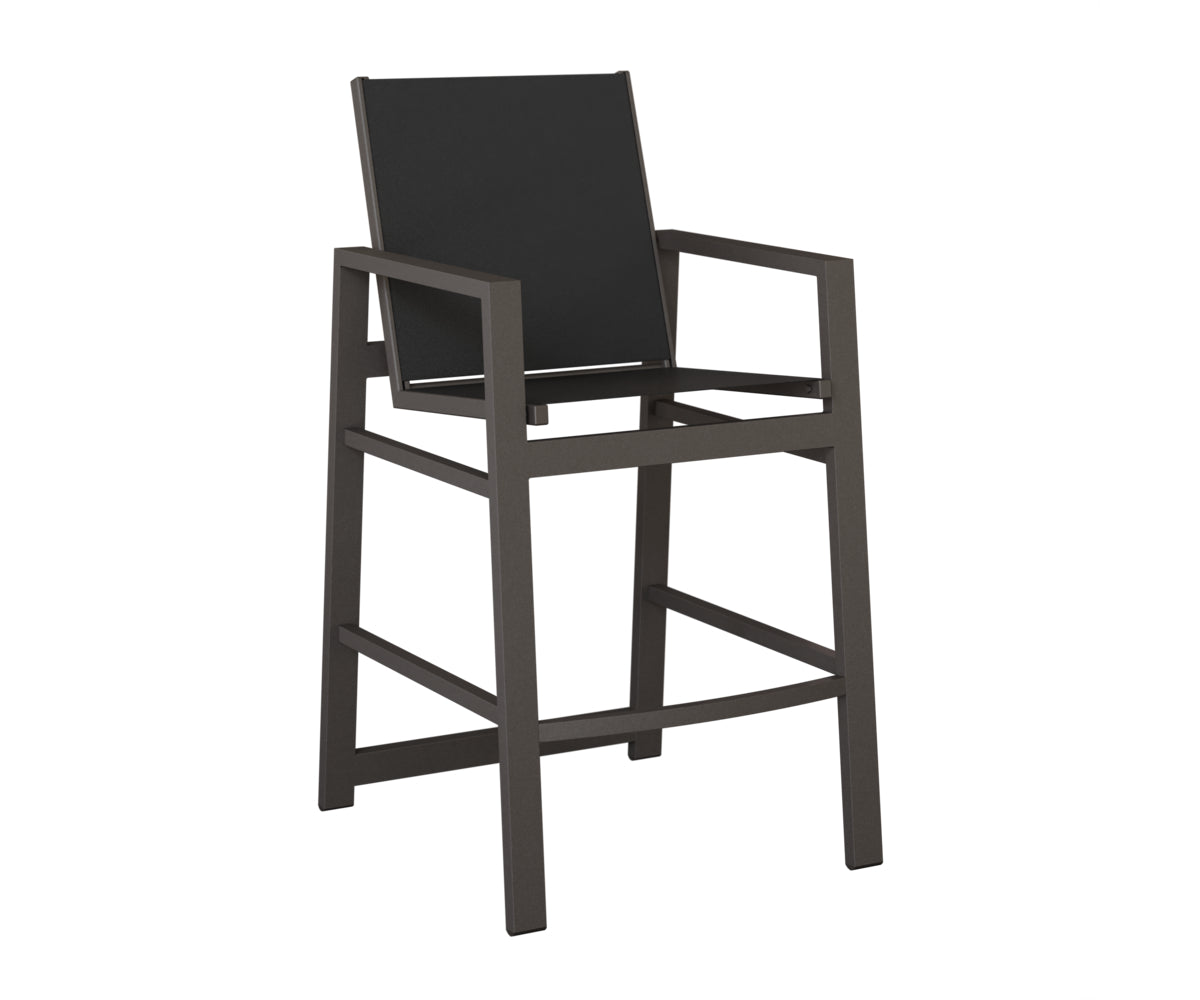 Vida Padded Sling Bar Chair