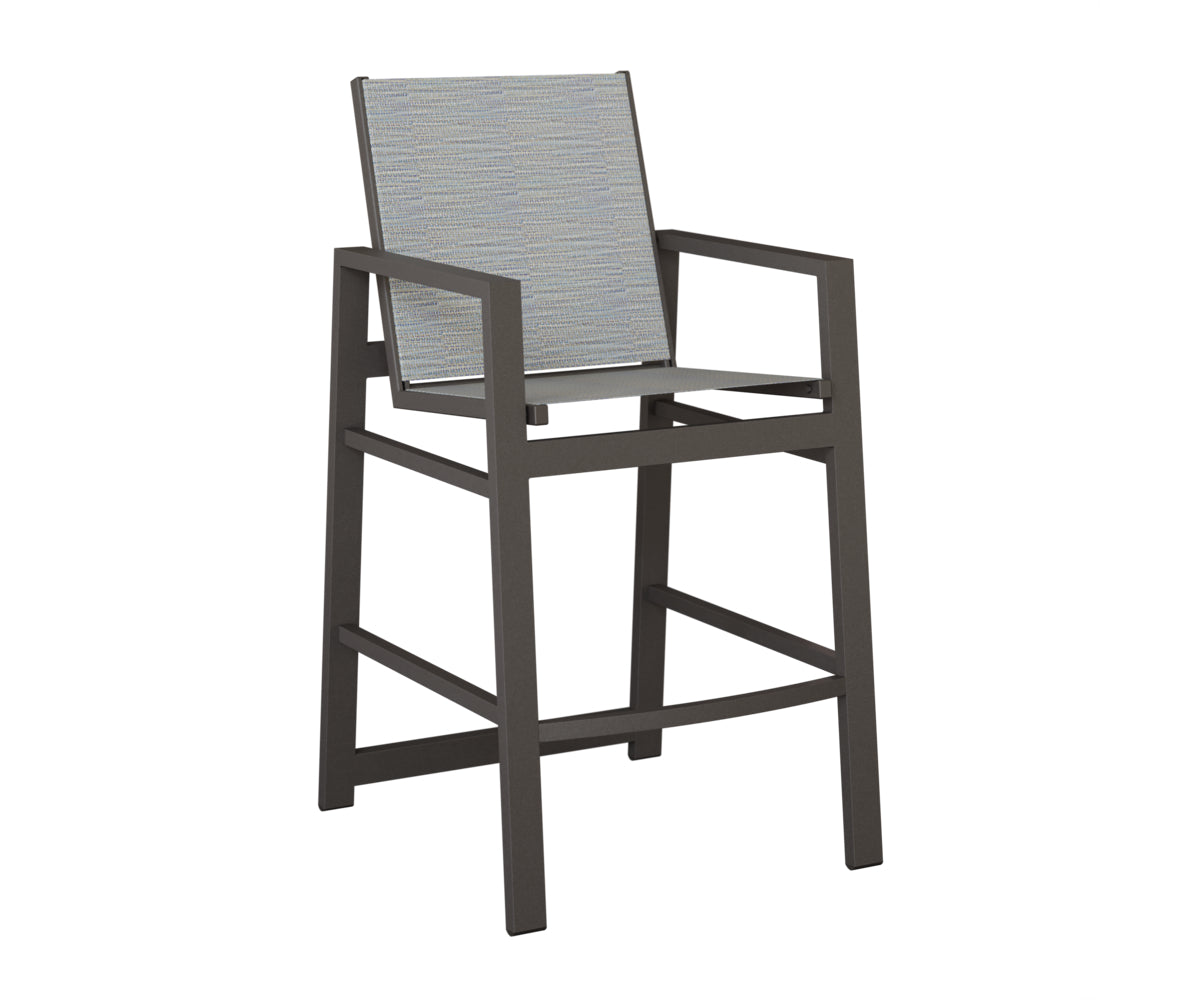 Vida Padded Sling Bar Chair