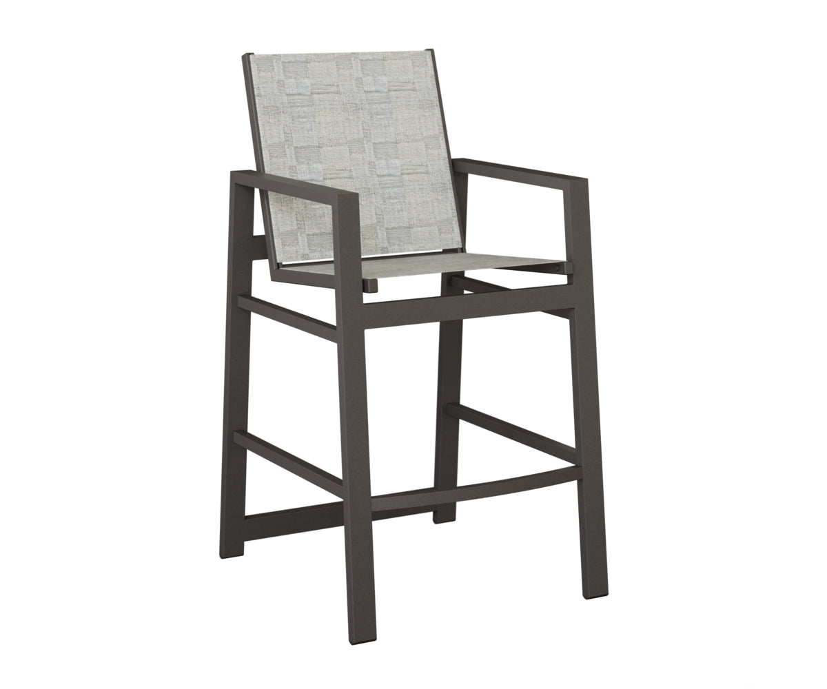 Vida Padded Sling Bar Chair