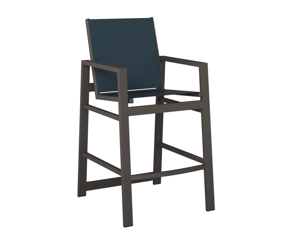 Vida Padded Sling Bar Chair