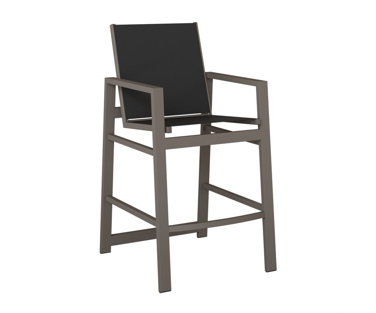 Vida Padded Sling Bar Chair