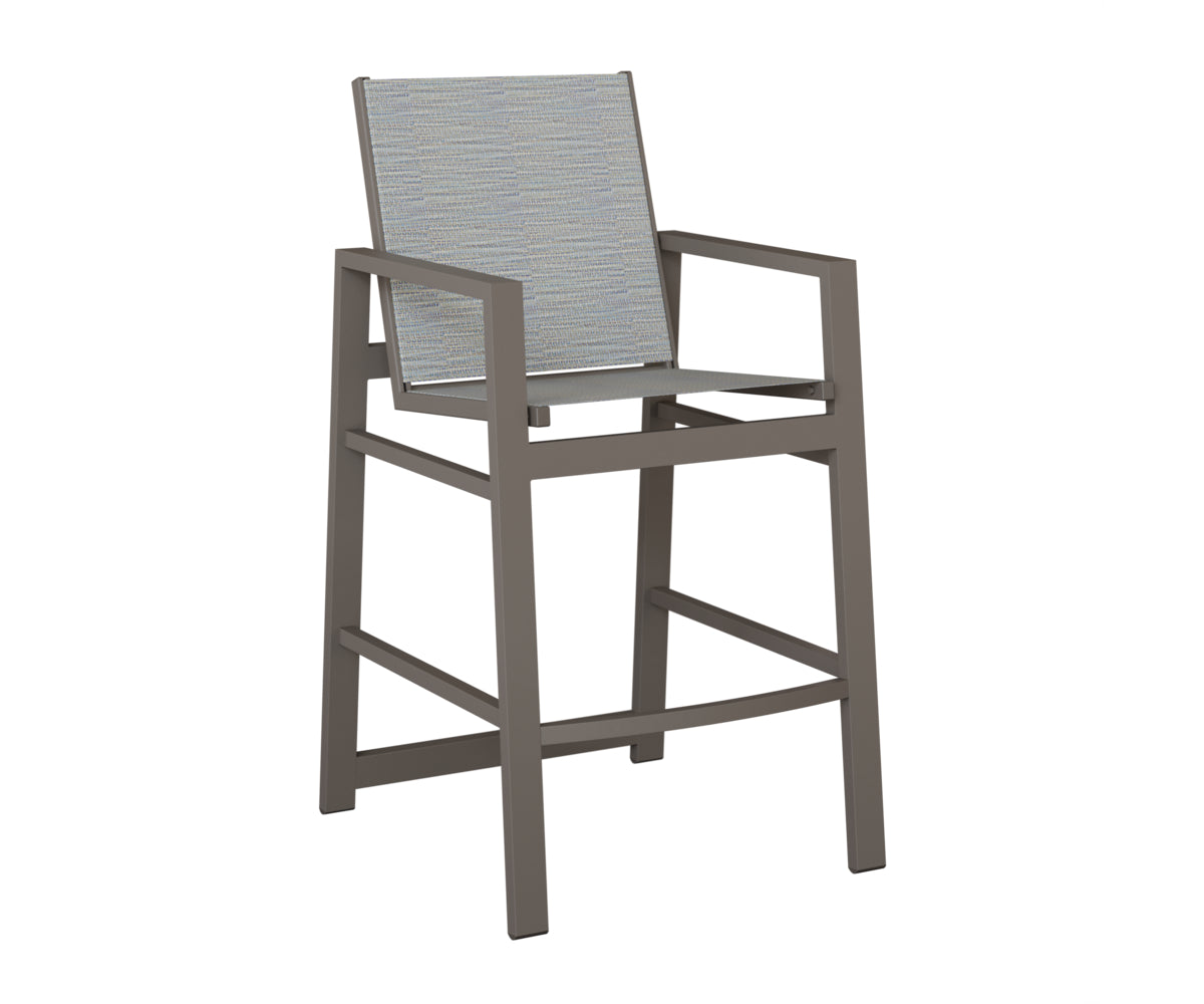 Vida Padded Sling Bar Chair
