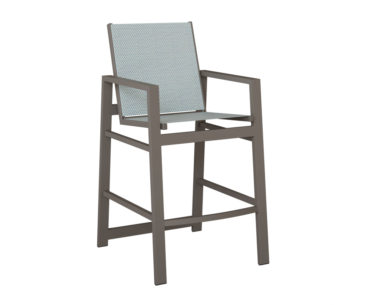 Vida Padded Sling Bar Chair