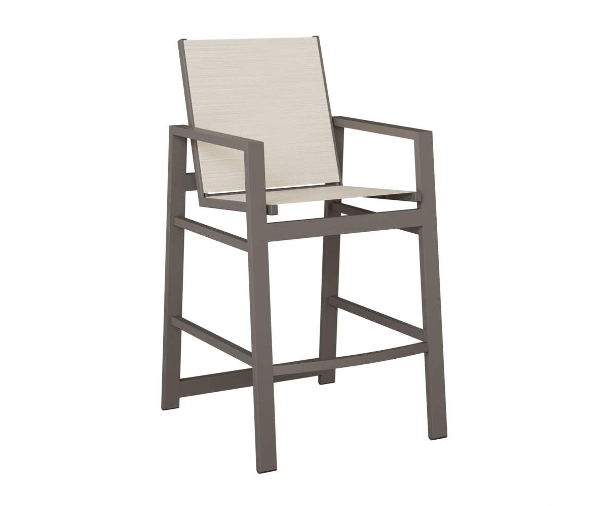 Vida Padded Sling Bar Chair