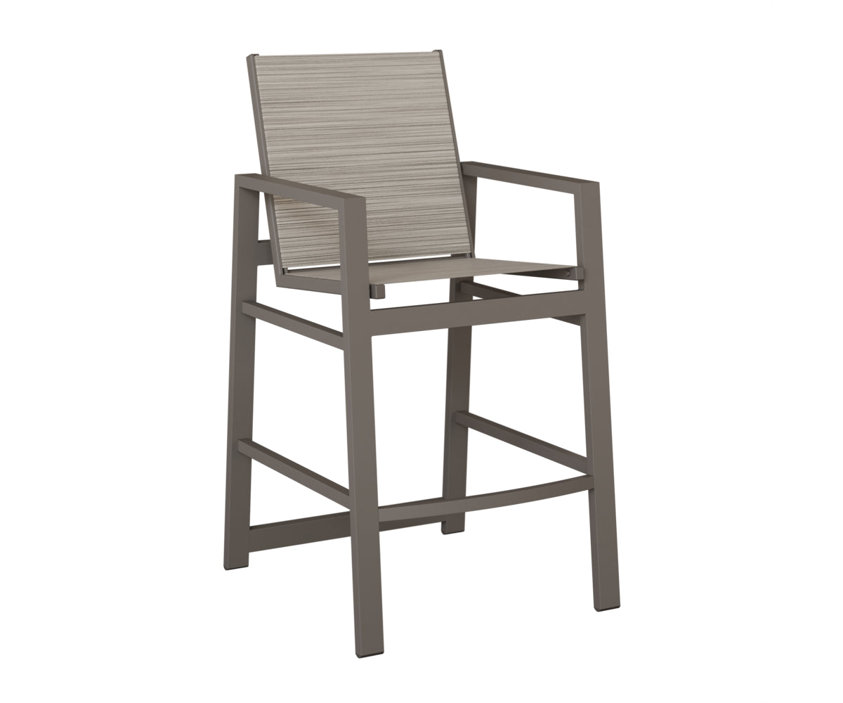 Vida Padded Sling Bar Chair