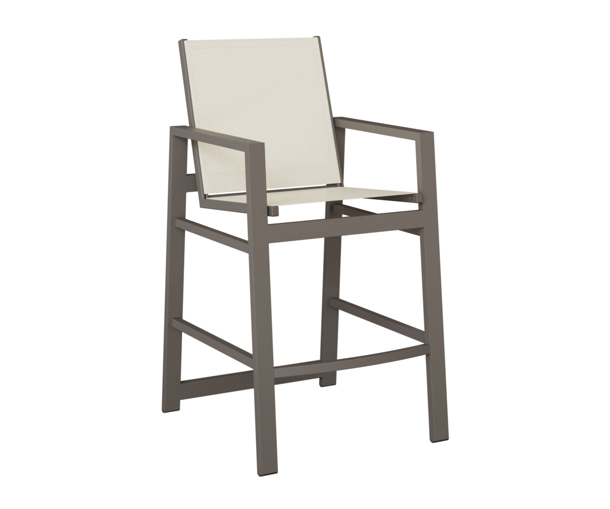 Vida Padded Sling Bar Chair