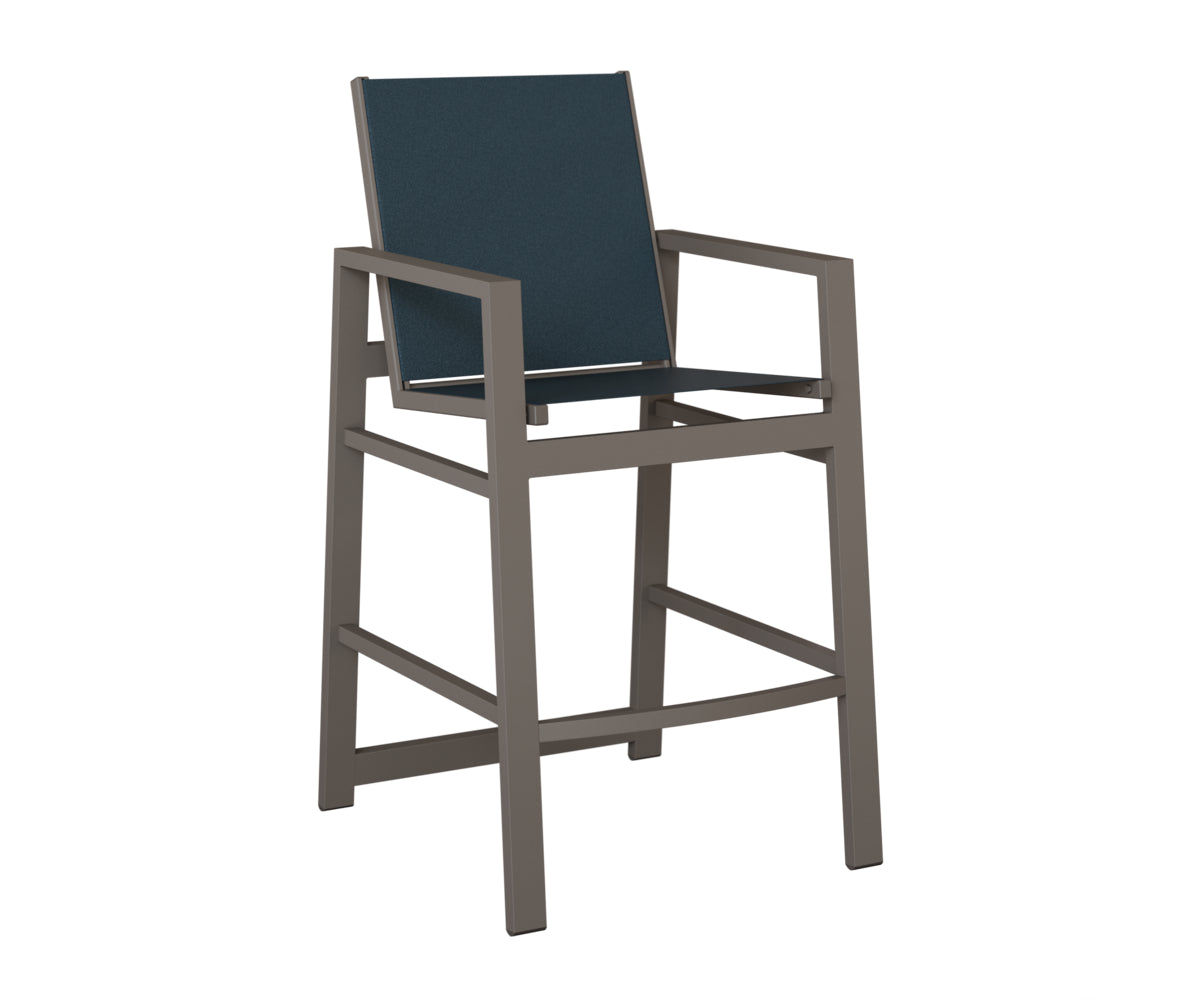 Vida Padded Sling Bar Chair