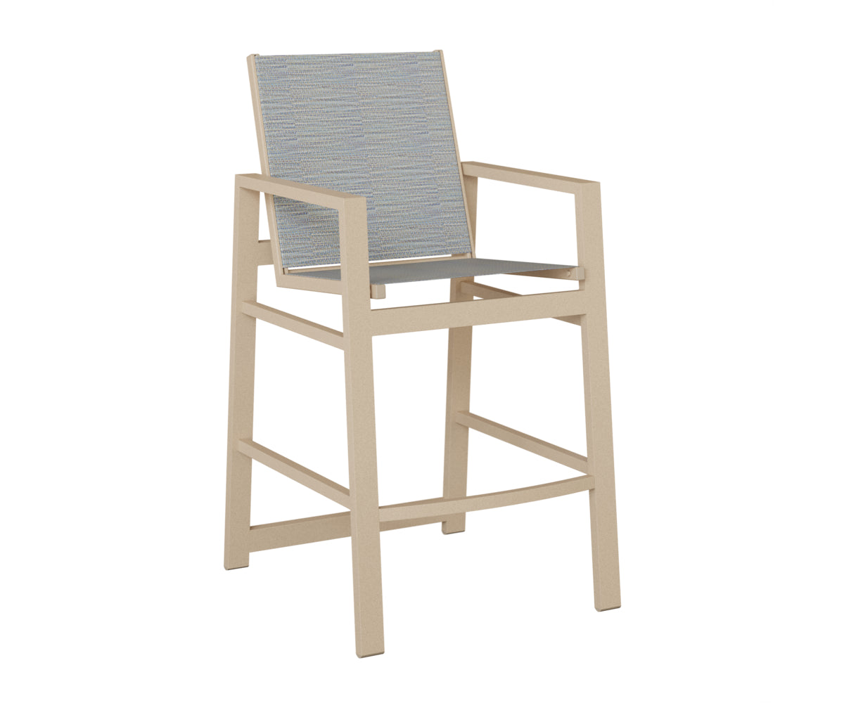 Vida Padded Sling Bar Chair