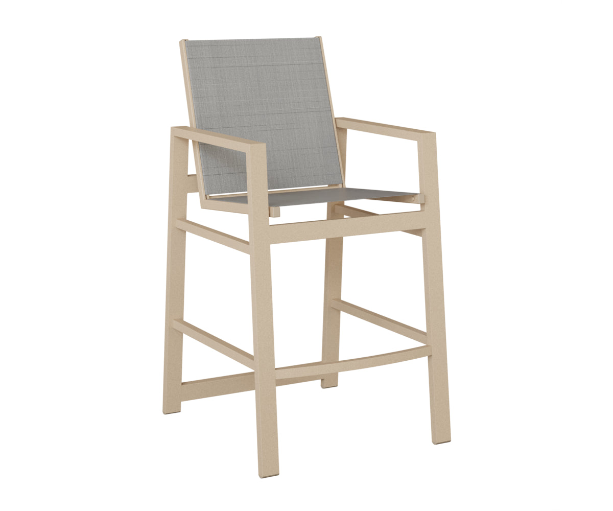 Vida Padded Sling Bar Chair