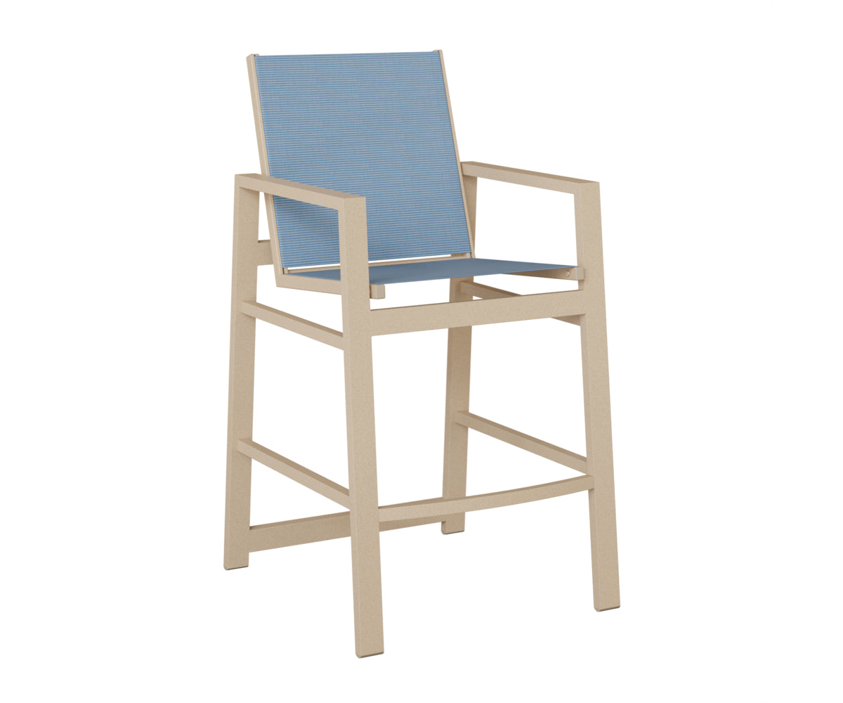 Vida Padded Sling Bar Chair