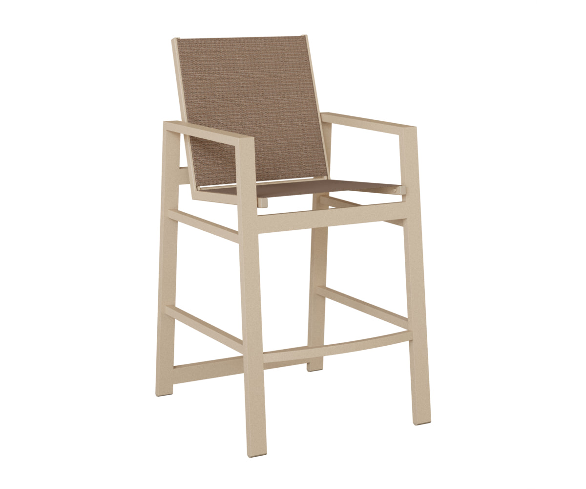 Vida Padded Sling Bar Chair