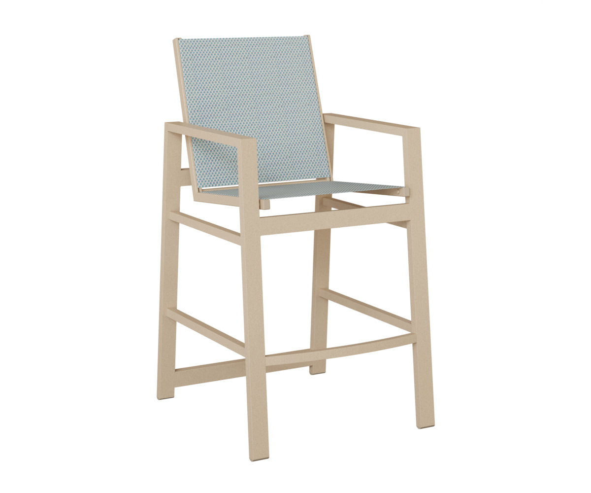 Vida Padded Sling Bar Chair