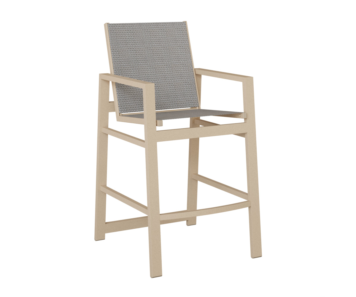 Vida Padded Sling Bar Chair
