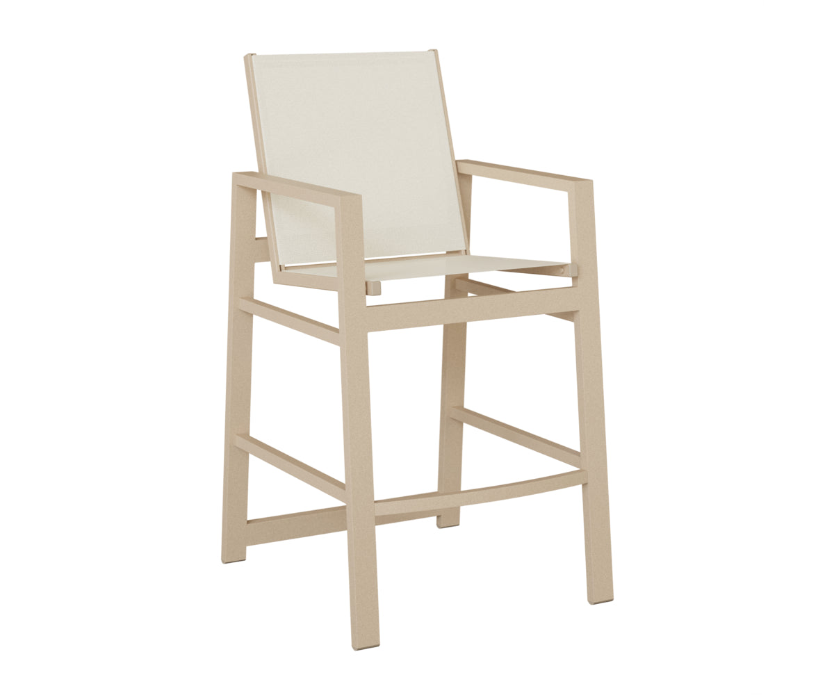 Vida Padded Sling Bar Chair