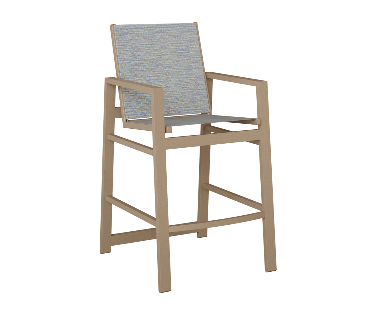 Vida Padded Sling Bar Chair