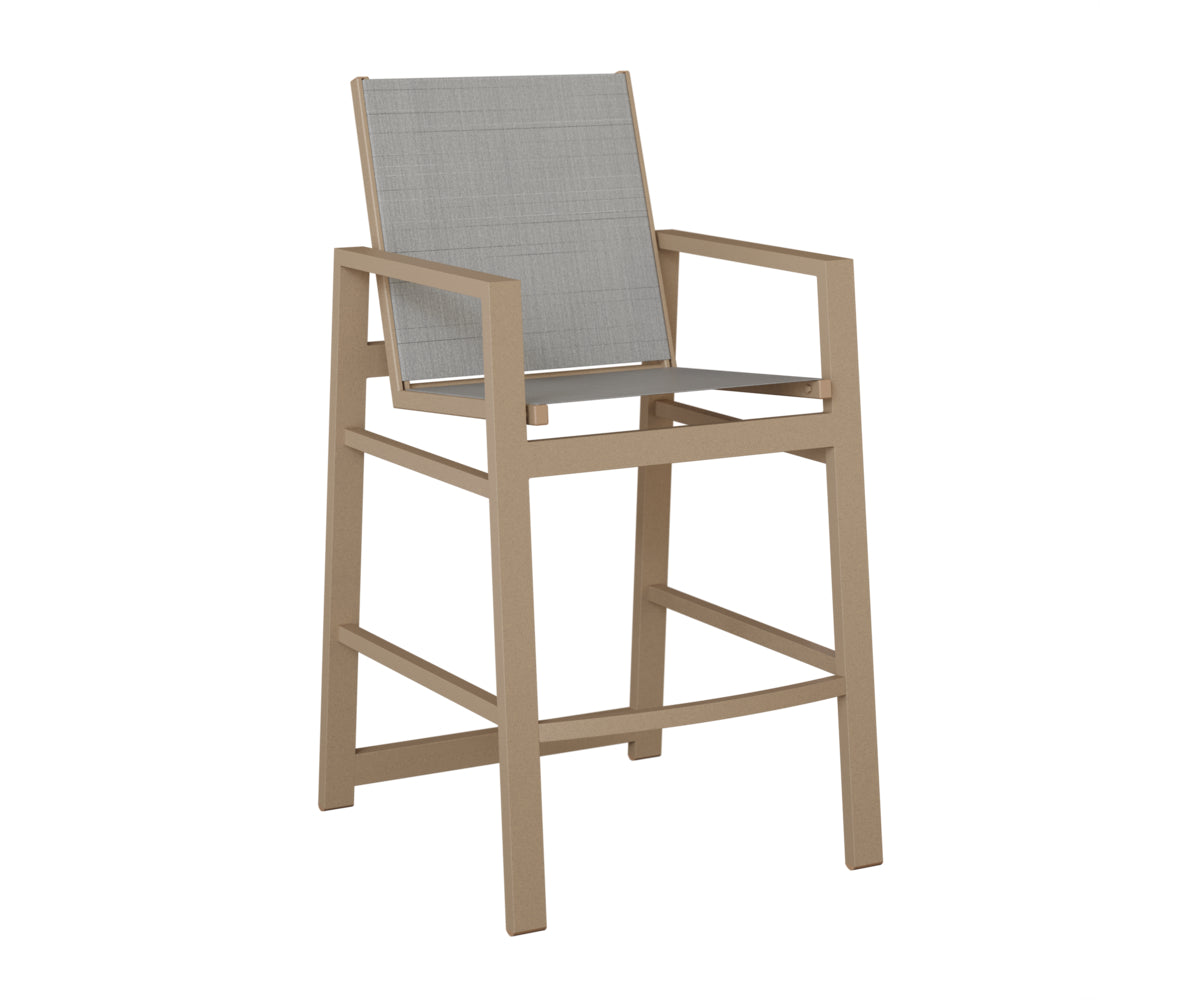Vida Padded Sling Bar Chair