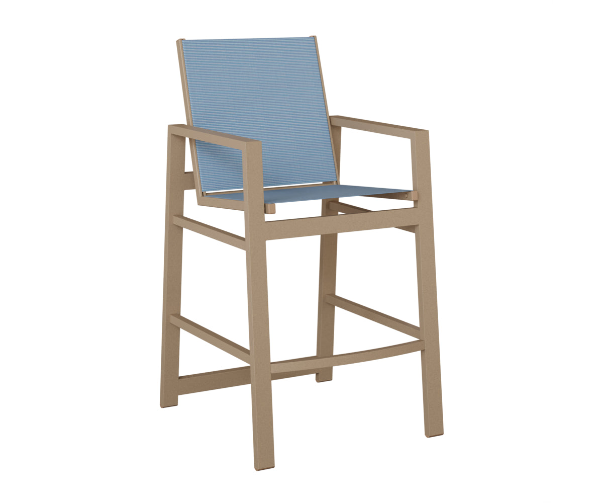 Vida Padded Sling Bar Chair