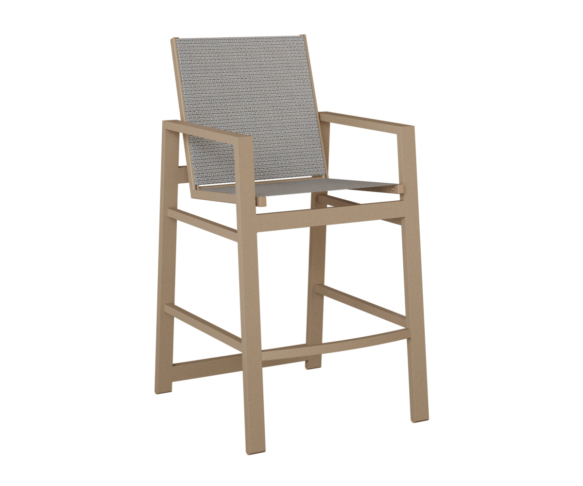 Vida Padded Sling Bar Chair