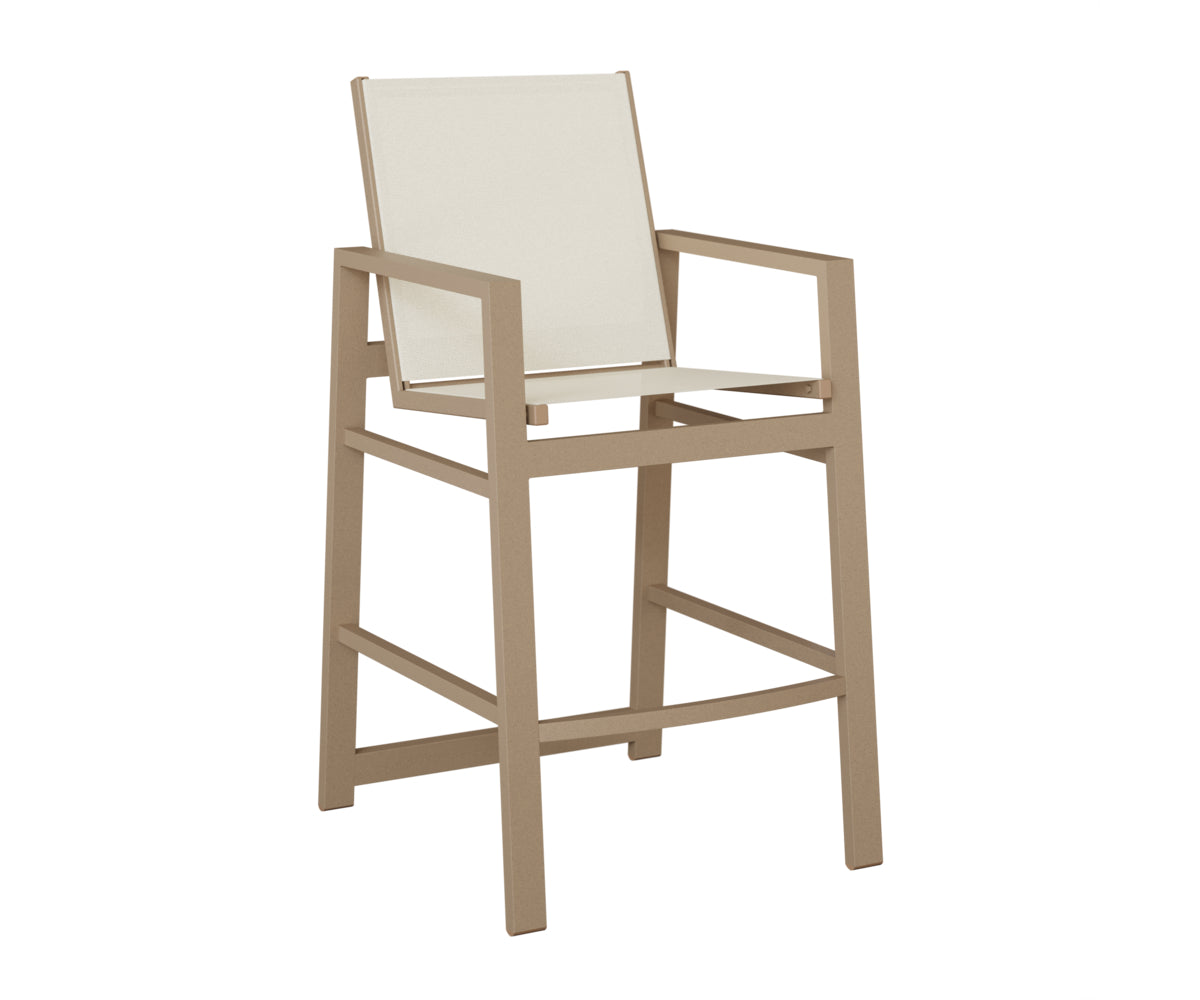 Vida Padded Sling Bar Chair