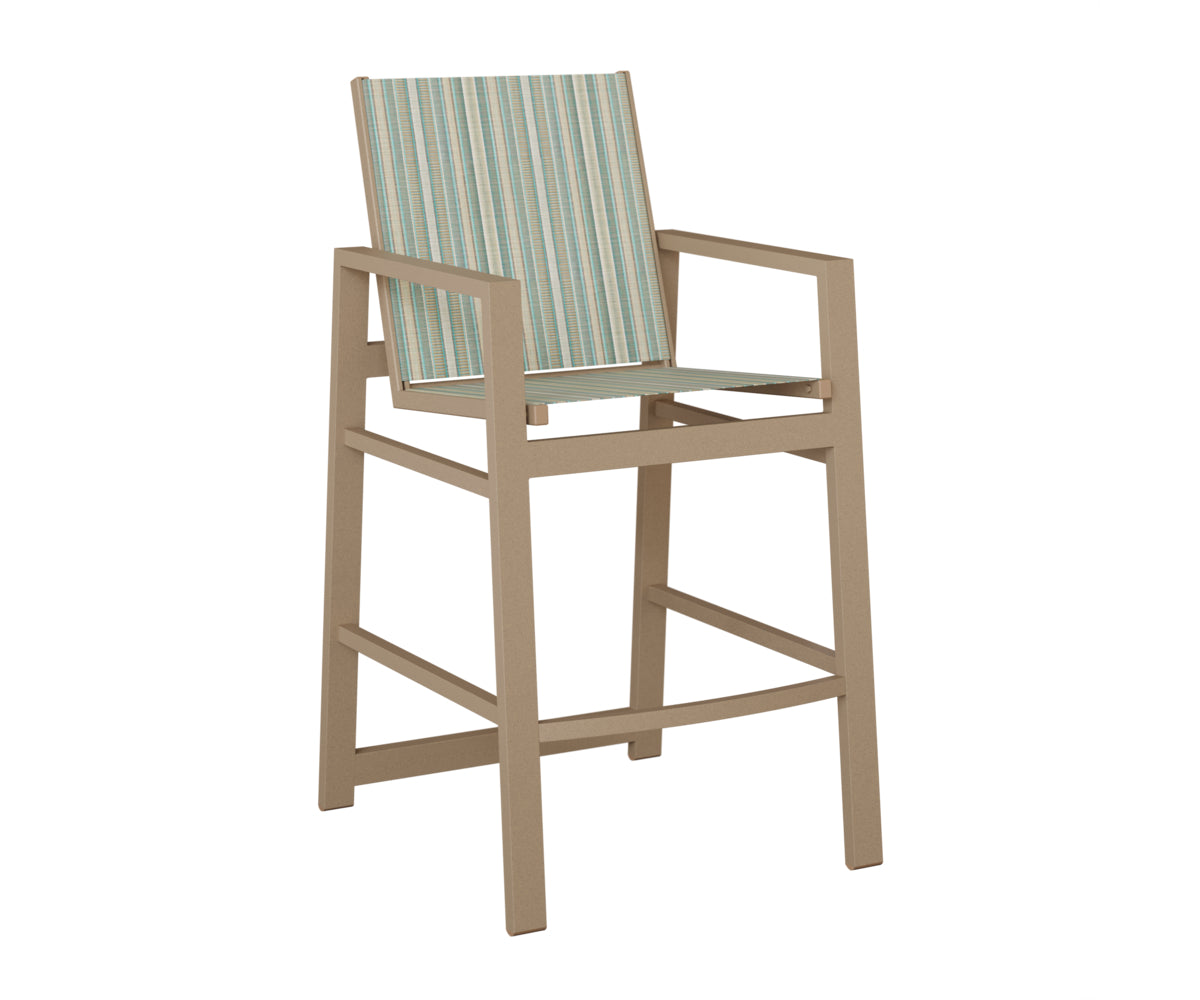 Vida Padded Sling Bar Chair