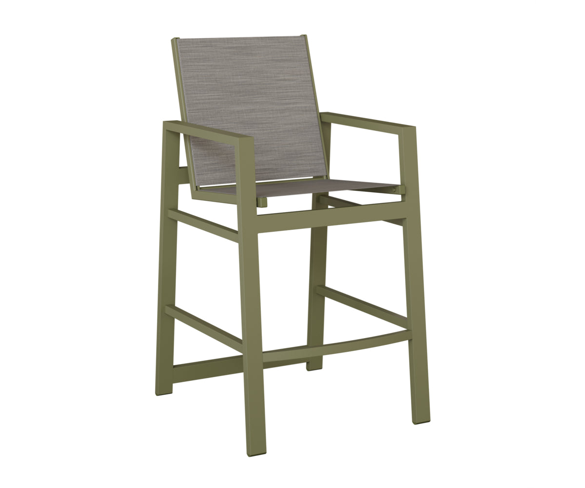 Vida Padded Sling Bar Chair