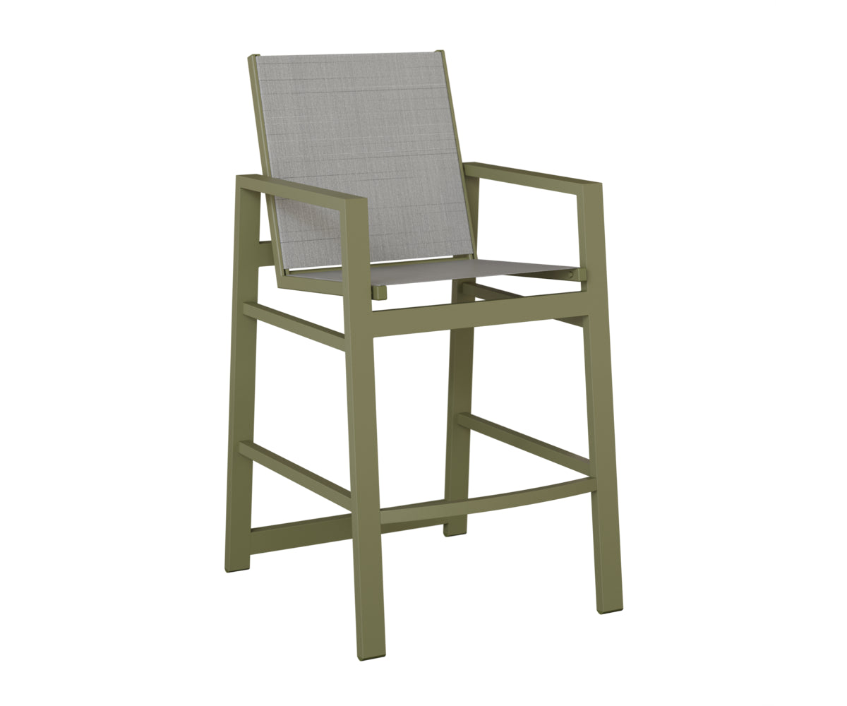 Vida Padded Sling Bar Chair