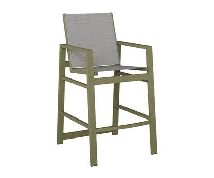 Vida Padded Sling Bar Chair