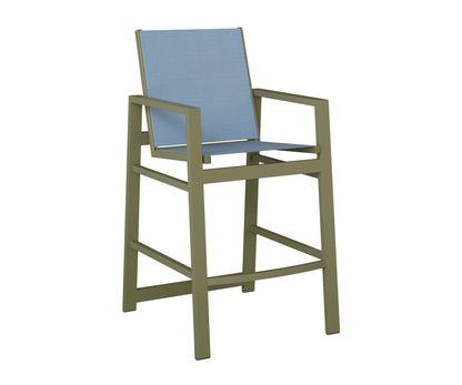Vida Padded Sling Bar Chair