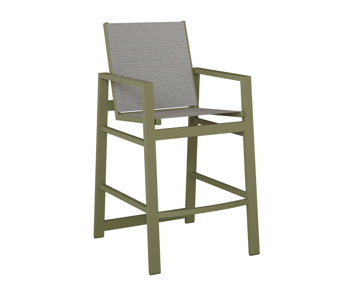Vida Padded Sling Bar Chair