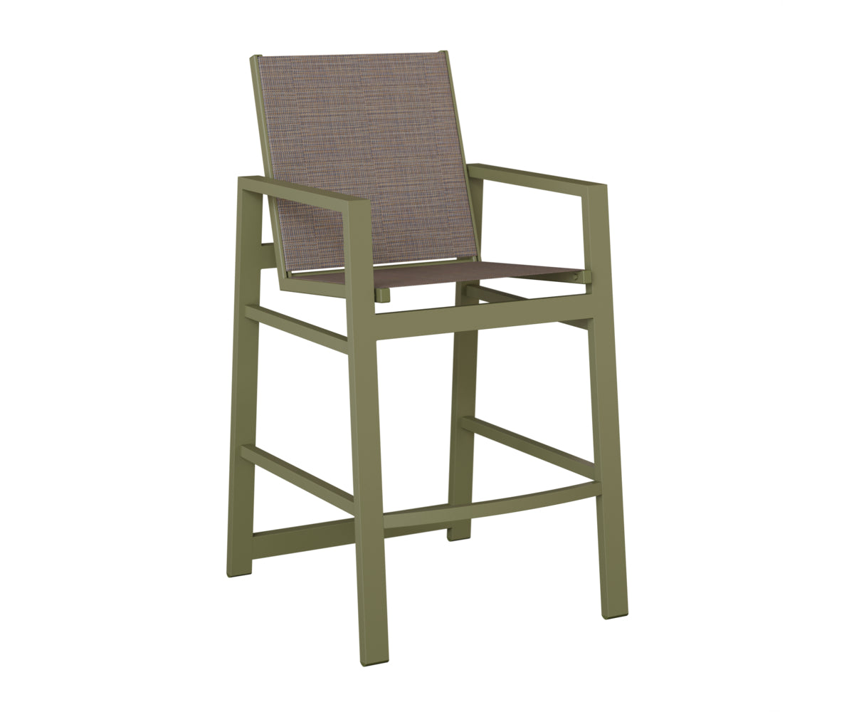 Vida Padded Sling Bar Chair