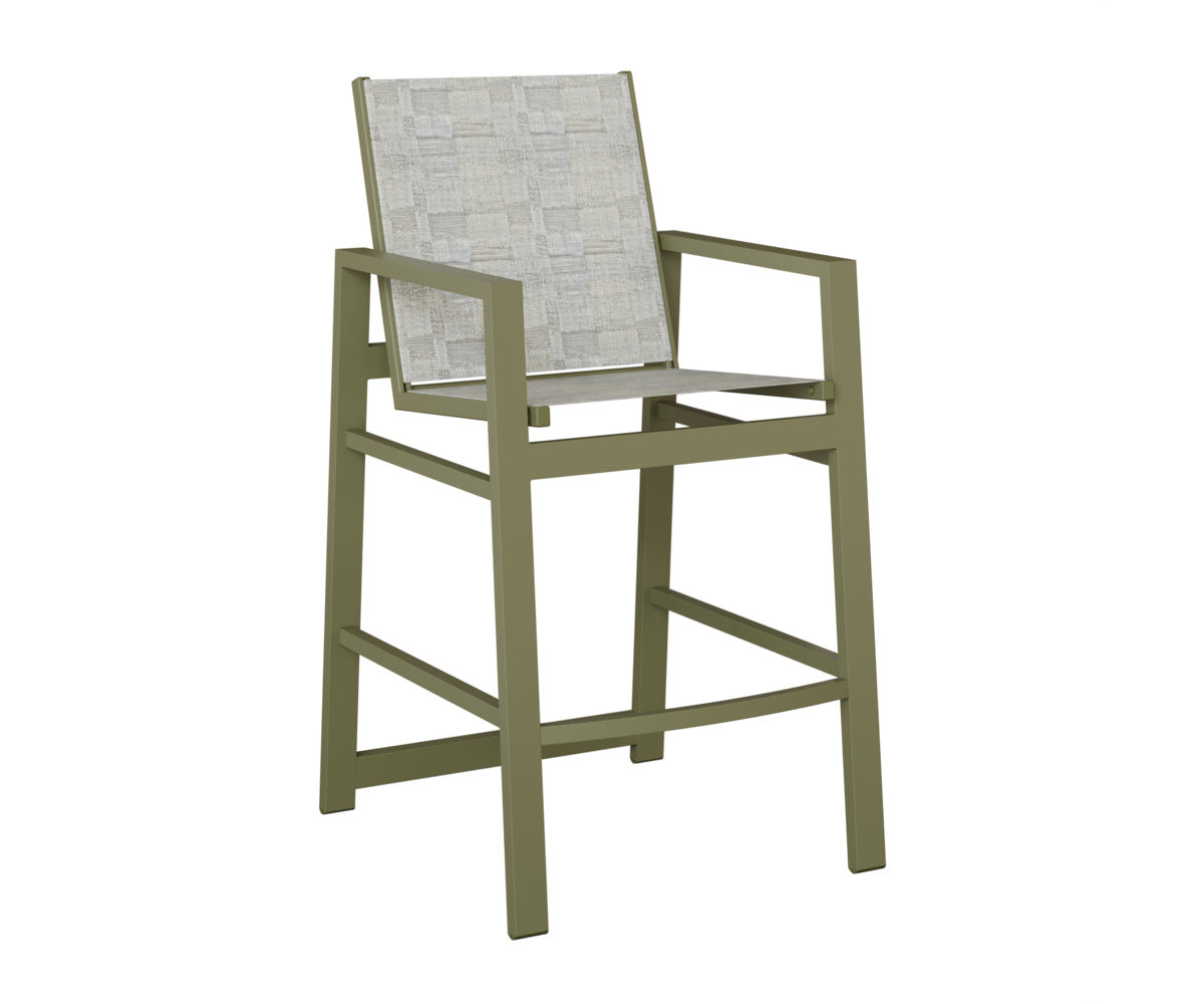 Vida Padded Sling Bar Chair