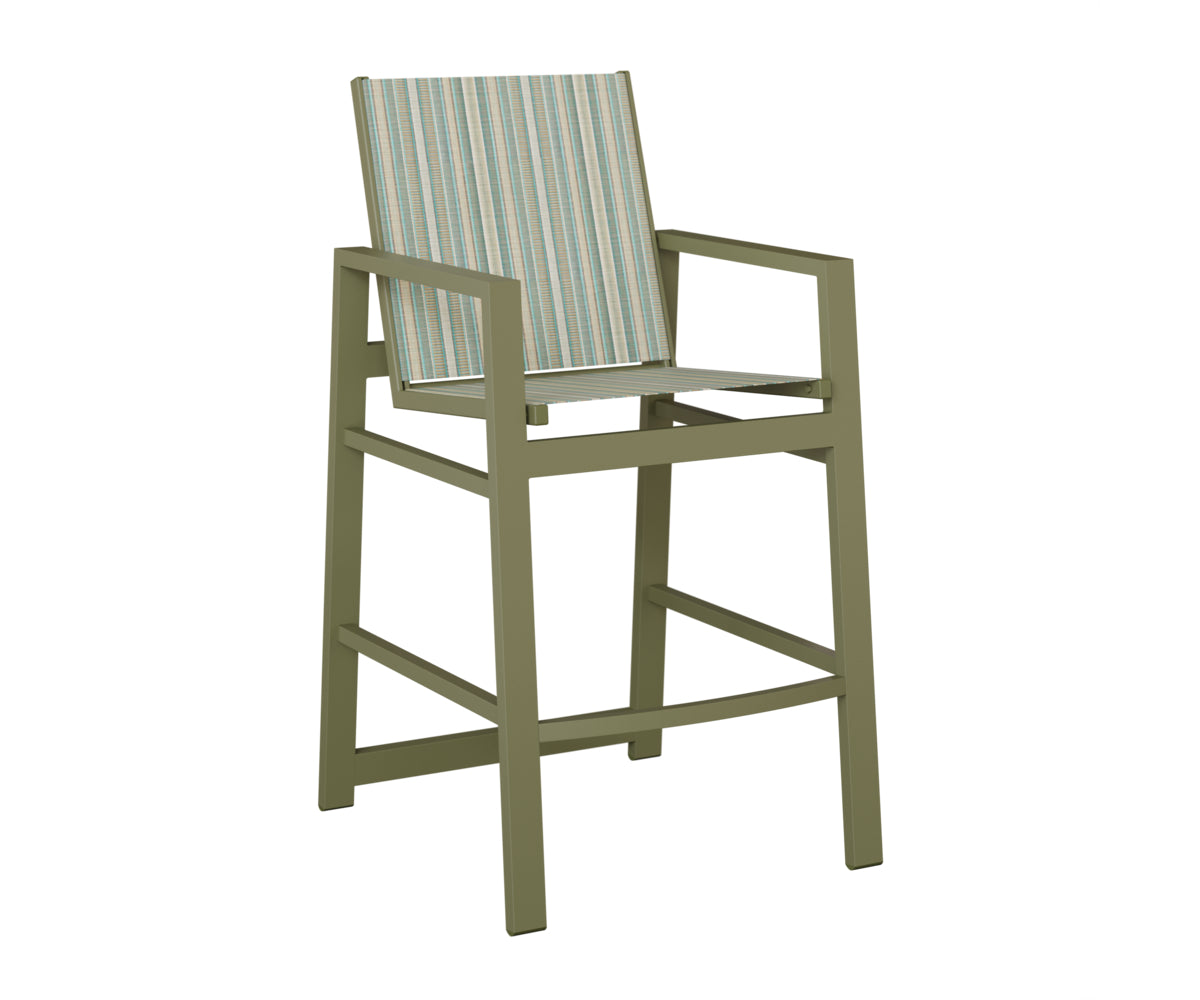Vida Padded Sling Bar Chair
