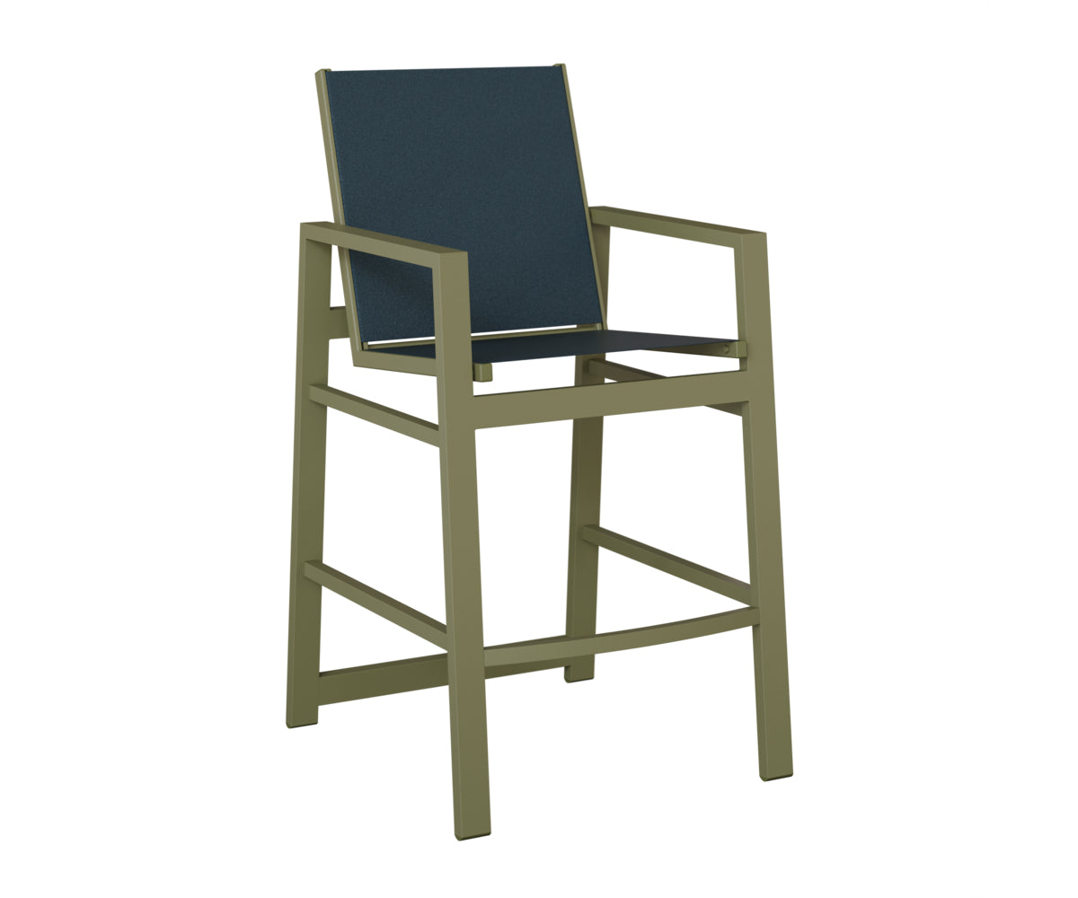 Vida Padded Sling Bar Chair