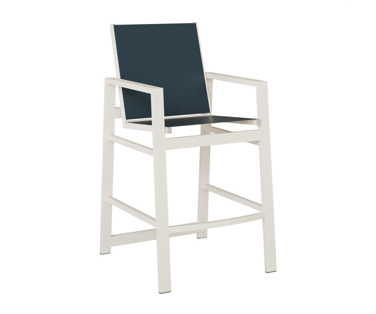 Vida Padded Sling Bar Chair