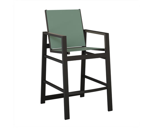 Vida Padded Sling Bar Chair